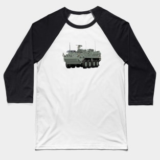 Stryker Infantry Carrier Vehicle Baseball T-Shirt